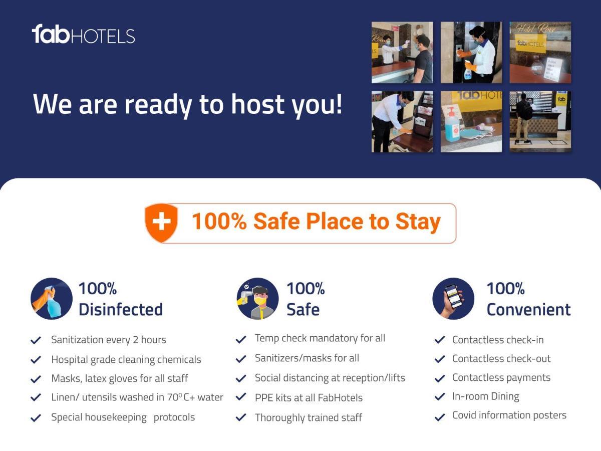Fabhotel Crown Suites - Nr Sony Signals Bangalore Eksteriør billede